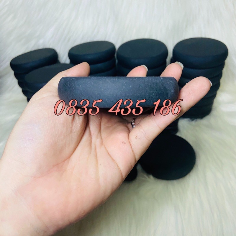 Đá Nóng Massage Tròn (8*8cm) và Ovan (6*8cm)