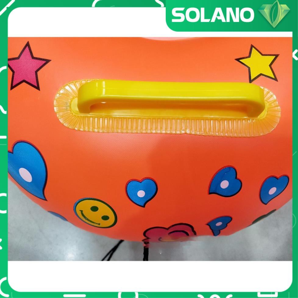 Phao Bơi Cho Bé SOLANO Phao Bơi Trẻ Em Xỏ Chân Chống Lật Có Tay Nắm An Toàn Cho Bé Bơi Lội SS-001268