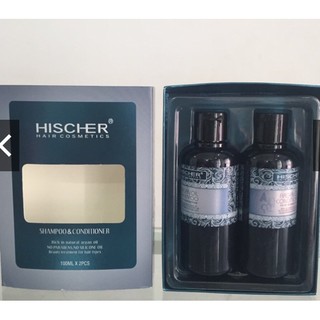 Bộ dầu gội xã siêu mềm mượt Hischer 100ml cao cấp