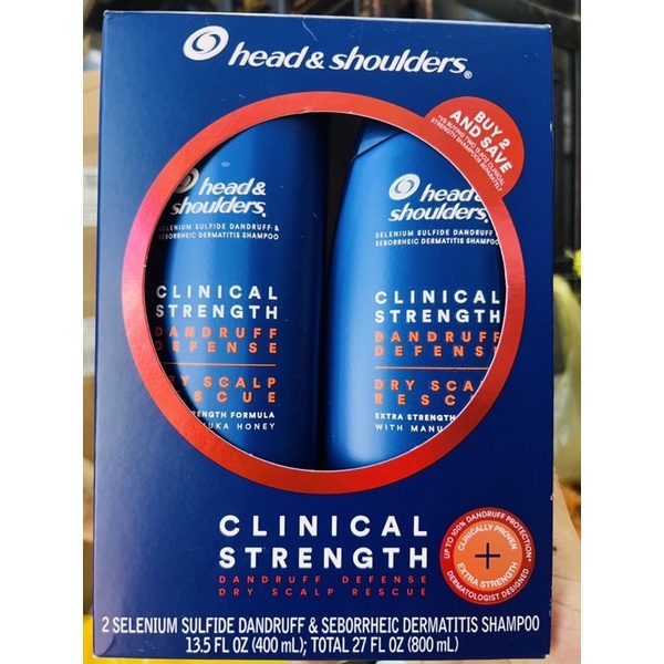 [Set 2 Chai] Dầu Gội HEAD &amp; SHOULDERS Mỹ (Màu Cam)