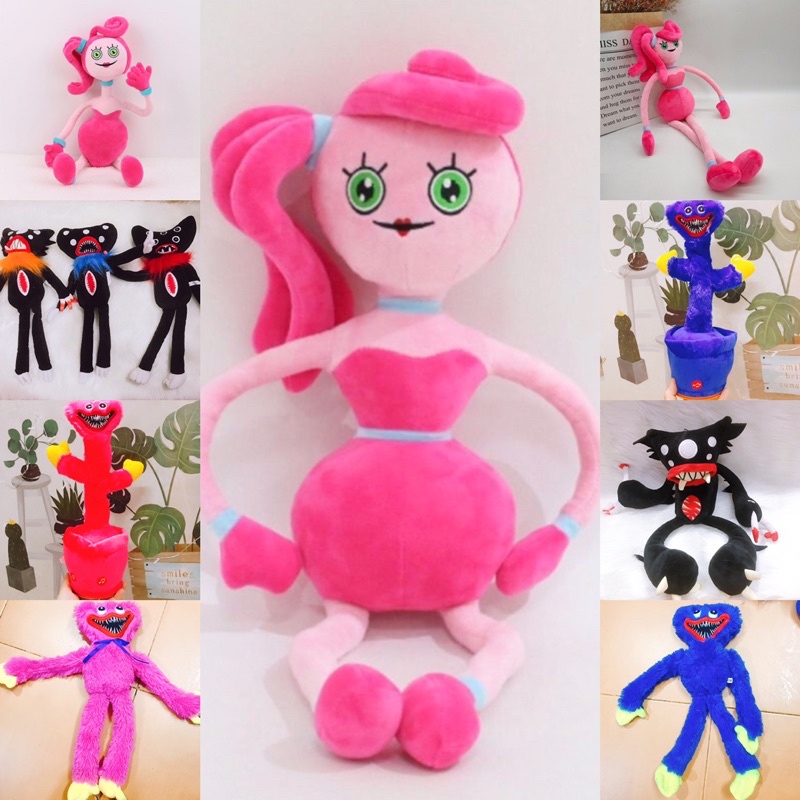 Gấu bông Mommy Long Legs 75cm, killy Willy, Daddy Son Game Poppy Playtime  - Búp bê nhồi bông Huggy Wuggy
