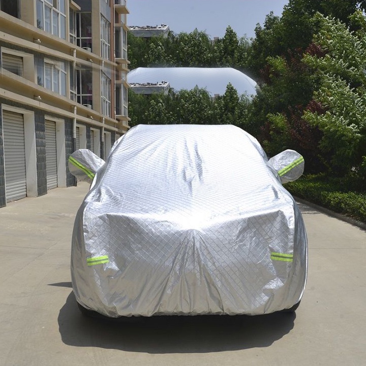 Bạt che phủ xe bán tải Mitsubishi Triton chống nắng mưa - bạt phủ ô tô 3 lớp chống nóng không thấm nước