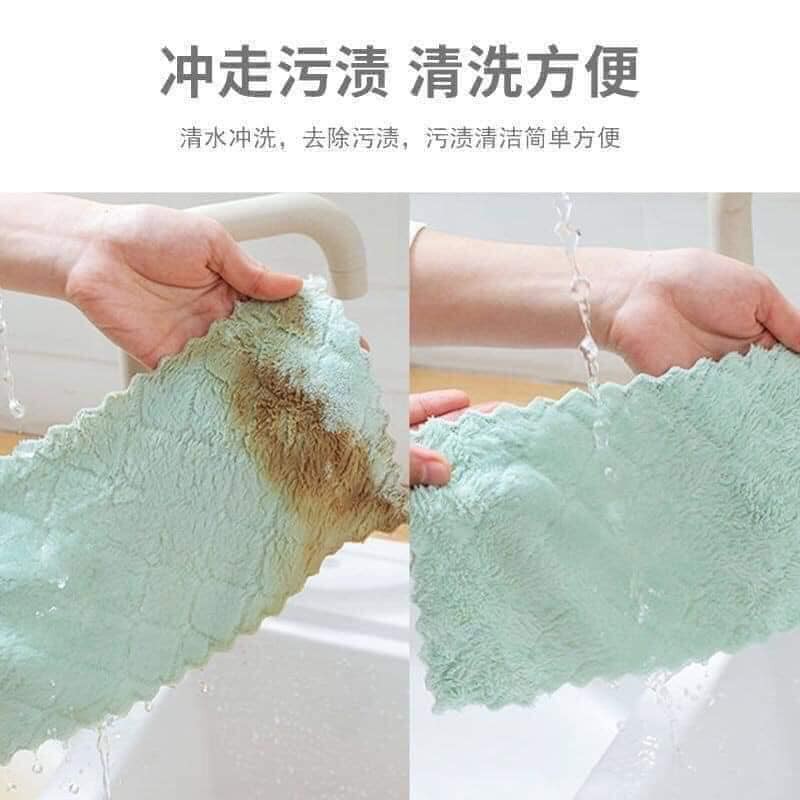 KHĂN LAU ĐA NĂNG 2 MẶT SIÊU MỀM, SIÊU THẤM