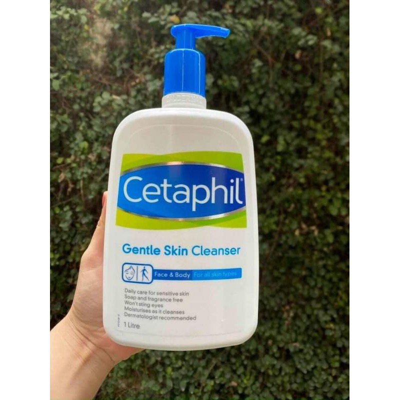 [Chính Hãng] Sữa Rửa Mặt Cetaphil Gentle Skin Cleanser 125ml 250ml 500ml - srm cetaphil dịu nhẹ dành cho da dầu da mụn