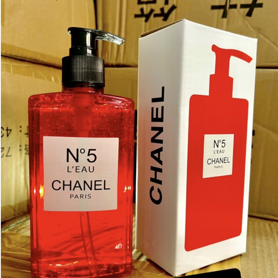 Sữa tắm nước hoa Chanel N5 đỏ 400ml