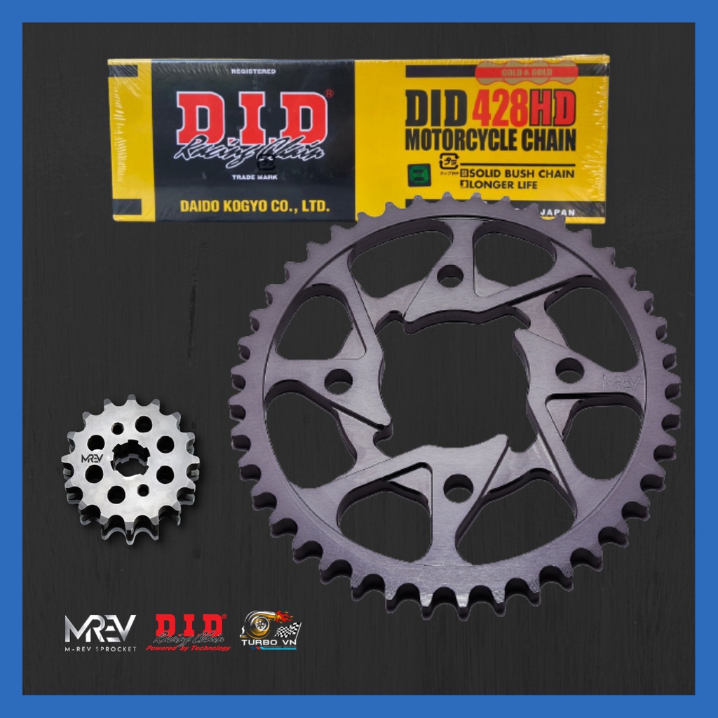 Nhông Sên Dĩa MREV cho xe Honda Winner 150/ WinnerX