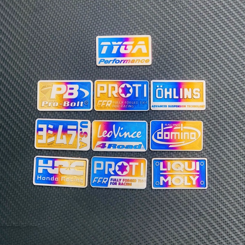Tem Titan Dán Cóc Chân Phuộc Vario.Click.Ab V.V ( TẶNG KÈM STICKER )