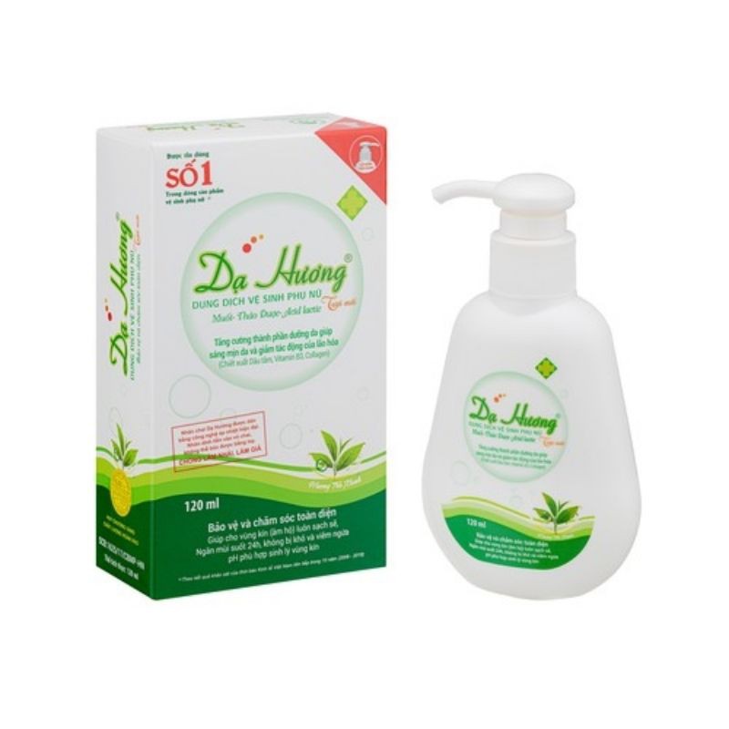 (3 LOẠI CÓ VÒI) Dung dịch vệ sinh phụ nữ dạ hương 120ml