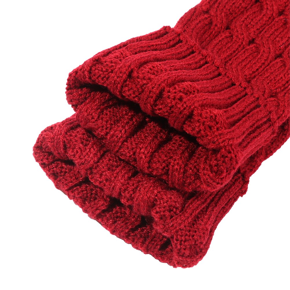 Đôi Tất Chân Len Giữ Ấm Đính Nút Thời Trang Cho Nữ Mihan1