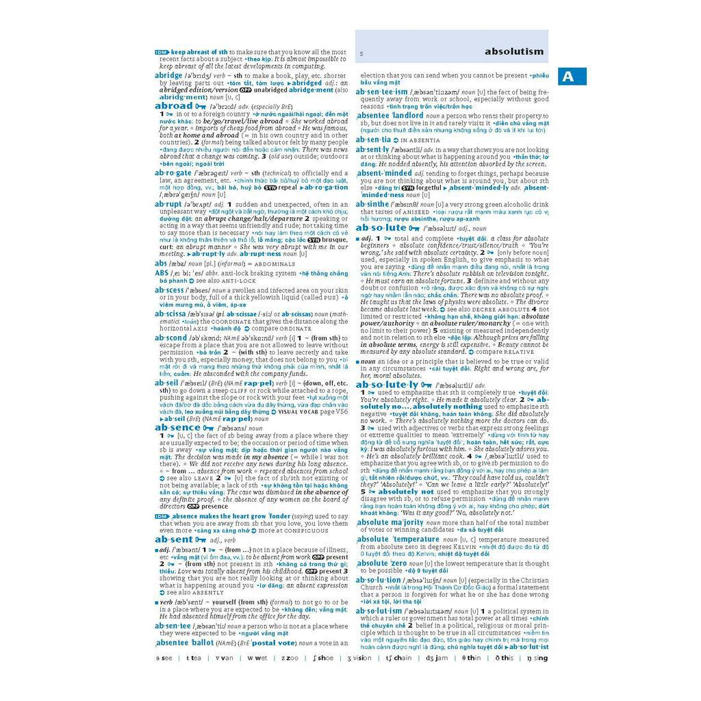 Sách - DTPbooks - Oxford Advanced Learner's Dictionary 8th with Vietnamese Translation