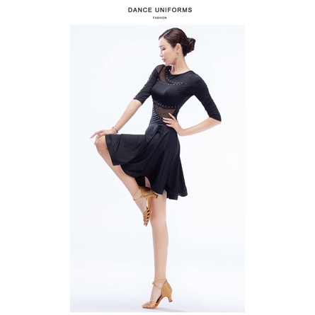 ĐẦM KHIÊU VŨ BƠ ĐẦM KHIÊU VŨ LATIN THUN CO GIÃN VL441N