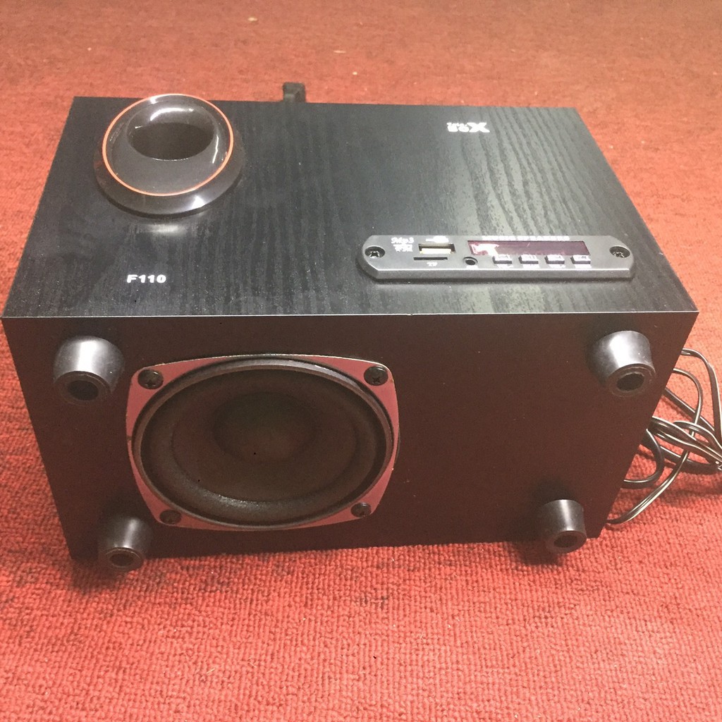 Loa vi tính bluetooth F110 Telebox Chỉnh Bass Treb siêu hay