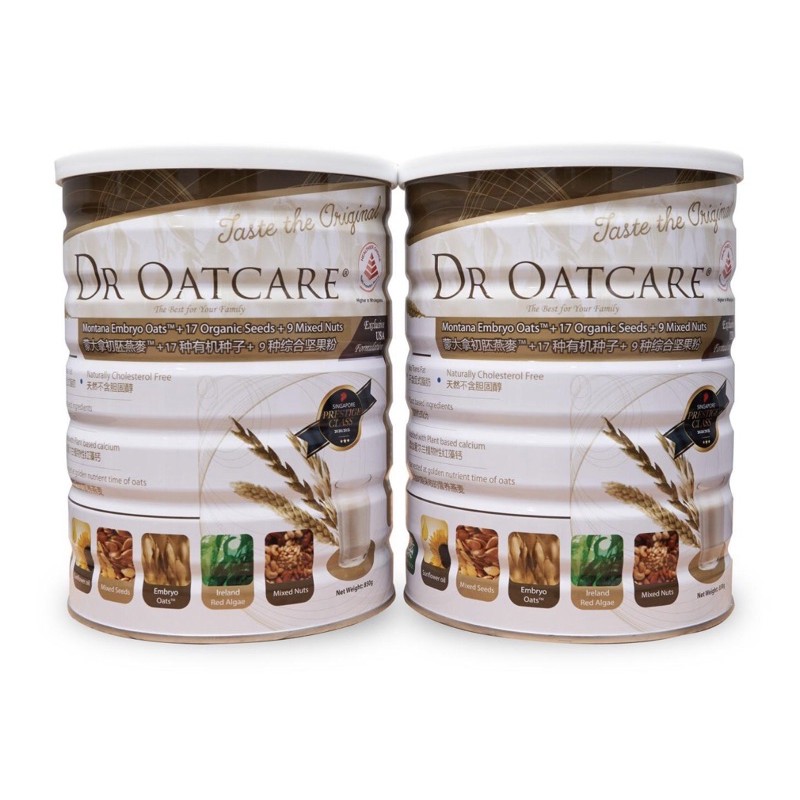 Combo 2 hộp thiếc Dr OatCare