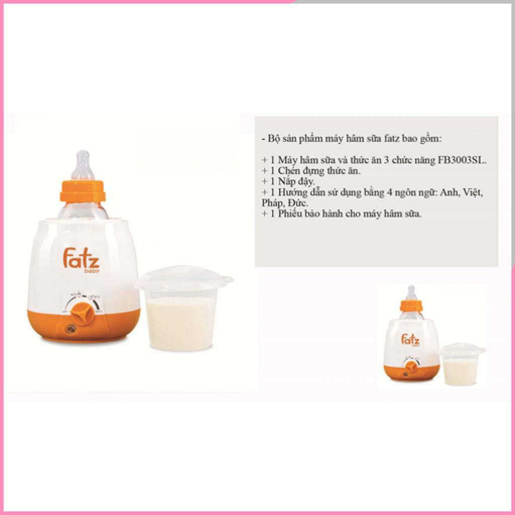 Máy hâm sữa fatz - máy hâm sữa 4 chức năng fb3002sl và 3 chức năng fb3003sl - Ahimom