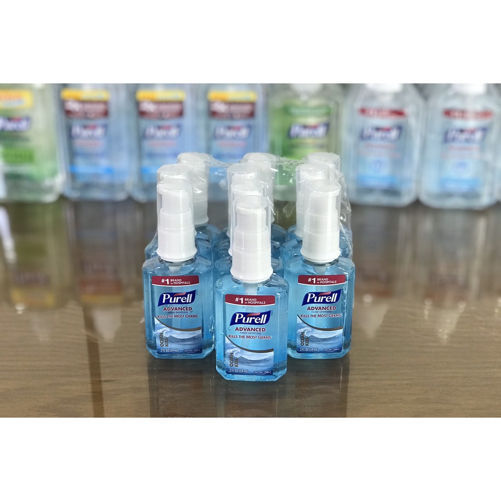 Gel rửa tay khô khử trùng &amp; diệt khuẩn PURELL 59ML