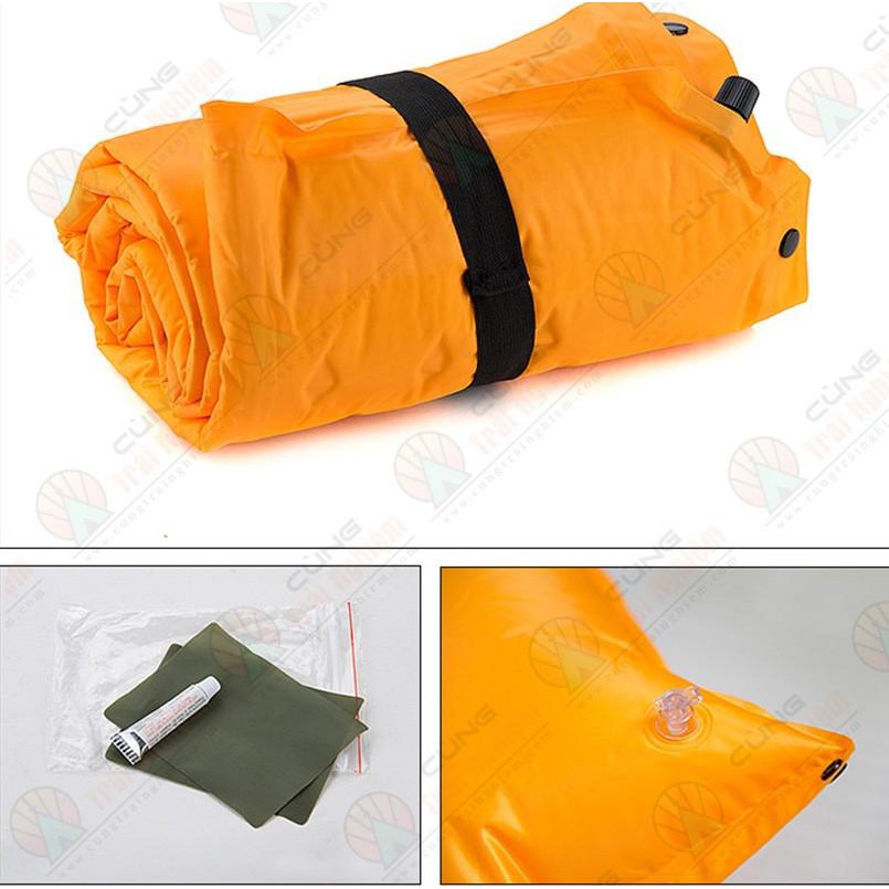 Đệm tự bơm hơi liền gối Nature Hike NH15Q002-D