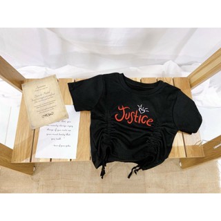 Áo kiểu dây rút Justice