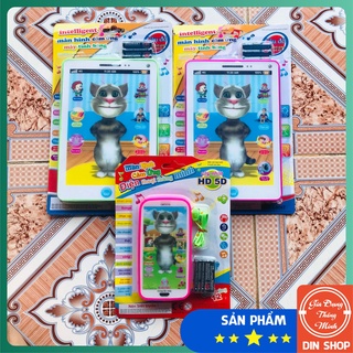 Ipad mèo tôm cho bé Talking Tom , Ipad mèo Tom cảm ứng thông minh cho bé tự học, tự chơi, phát triển trí não
