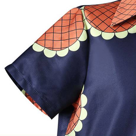 Áo Sơ Mi Tay Ngắn Hóa Trang Nhân Vật Luffy Trong Phim Hoạt Hình One Piece