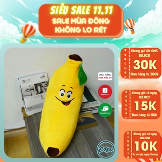 GẤU BÔNG GỐI ÔM HÌNH QUẢ CHUỐI SIÊU DỄ THƯƠNG CỰC ĐẸP - Hàng cao cấp size lớn