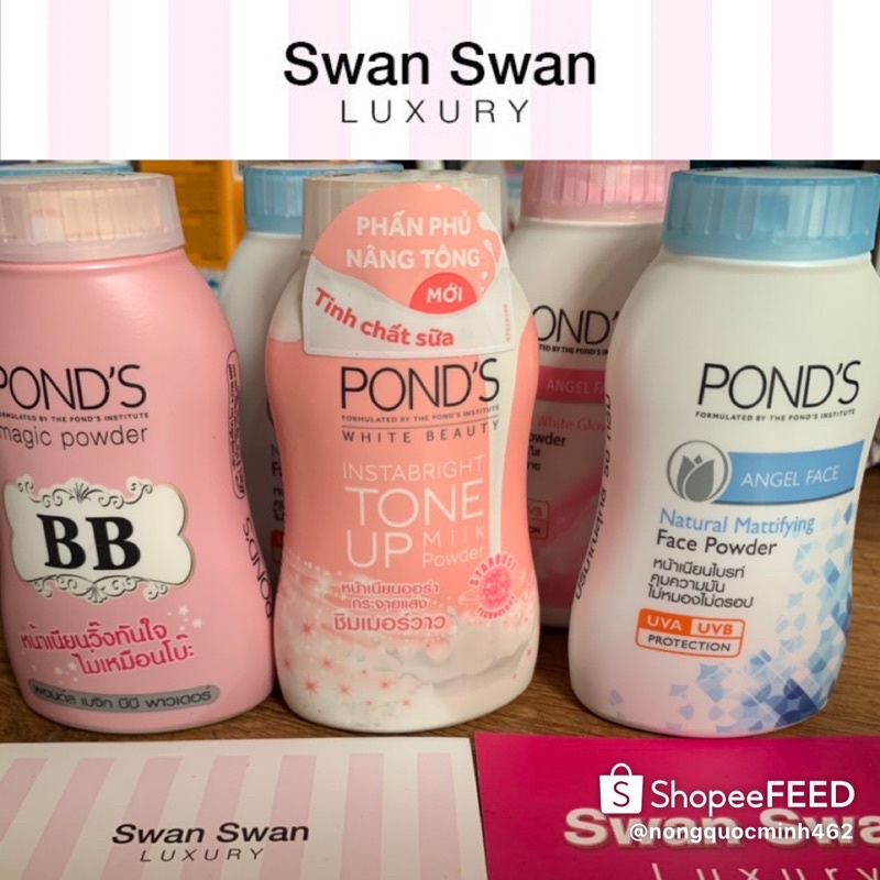 Phấn Phủ Ponds Nâng Tone Chống Nắng 40g