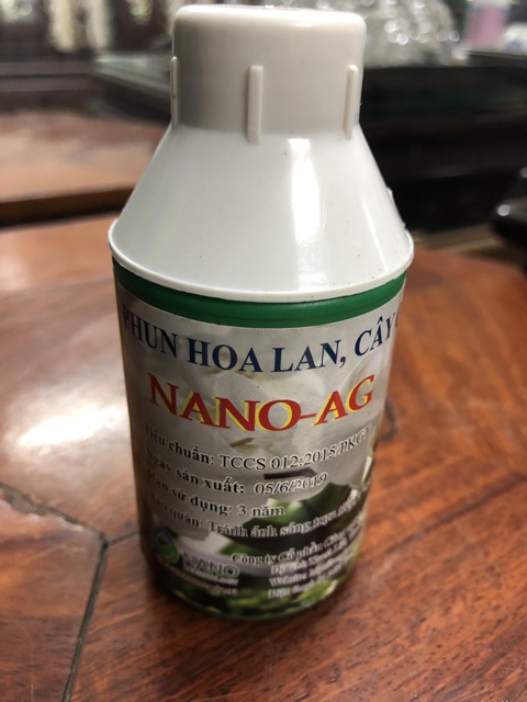 Nano Bạc - Nano Đồng 100 ml dùng Xịt, Phun cho Phong Lan, cây cảnh chống nấm mốc, vi khuẩn v.v... ☘️