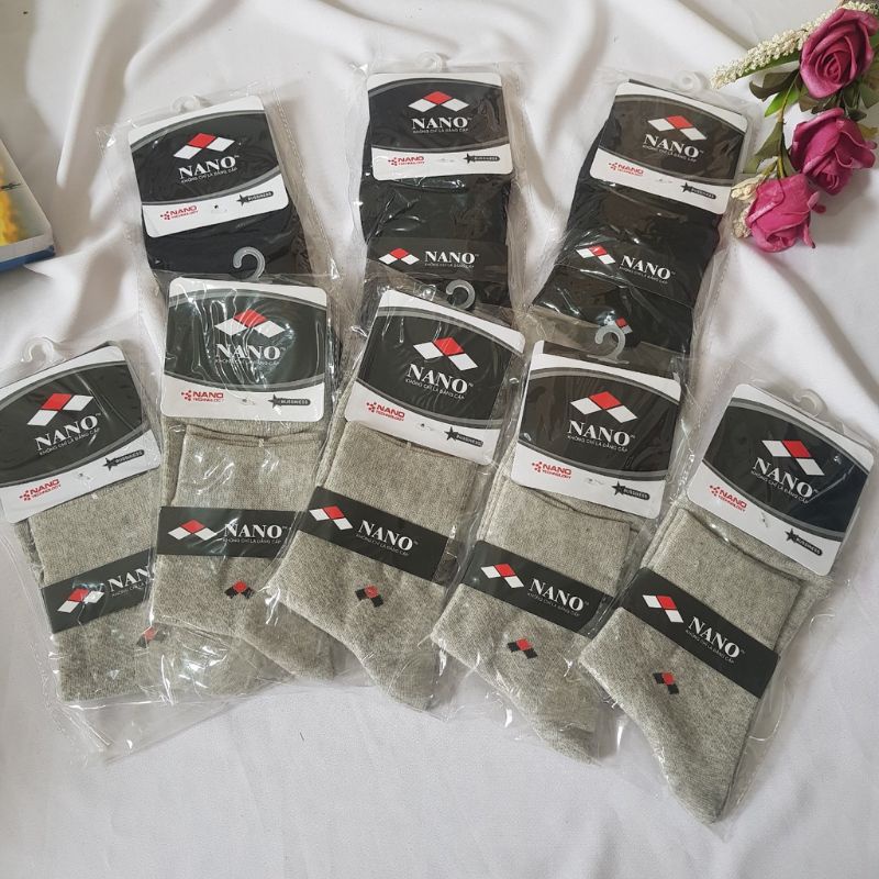 Tất nam hãng nano , chống hôi chân, khử mùi ♥️