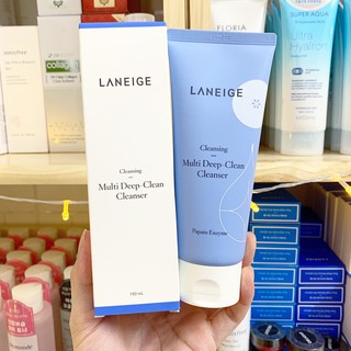Sữa Rửa Mặt Sạch Sâu LANEIGE Multi Deep Clean Cleanser 150mL