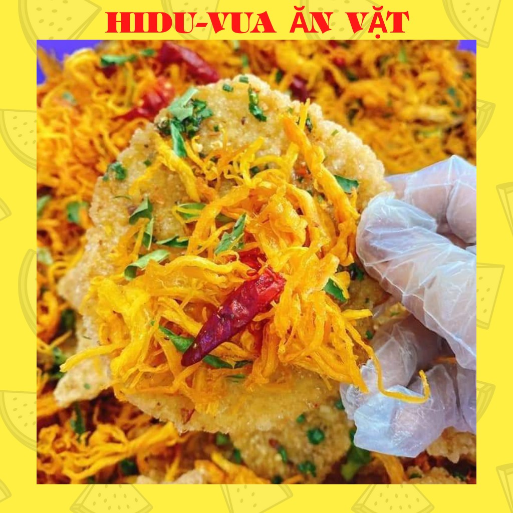 Cơm cháy lắc khô gà lá chanh khô gà tỏi ớt giòn tan