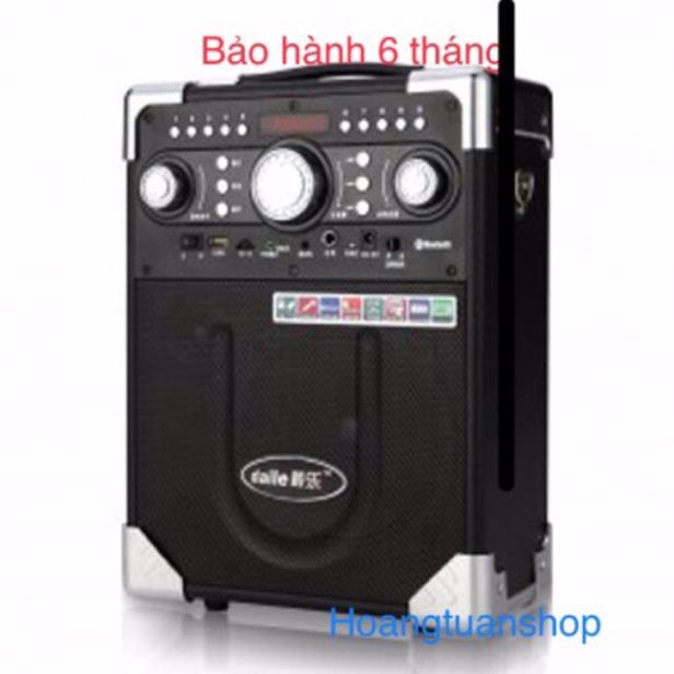 Loa kéo karaoke DAILE S8 có mic bluetooth 1 mic không dây