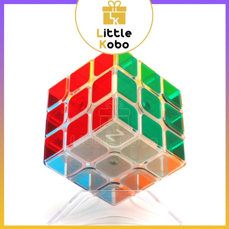 Rubik 3x3 Trong Suốt Z-Cube Transparent Cube Rubic 3 Tầng Đồ Chơi Trí Tuệ