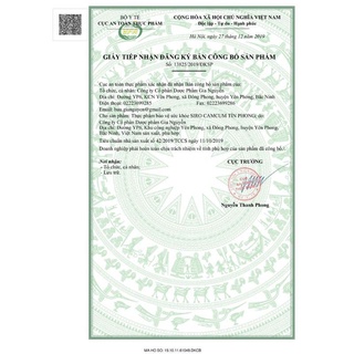 SIRO CẢM CÚM TÍN PHONG ( HO CẢM )