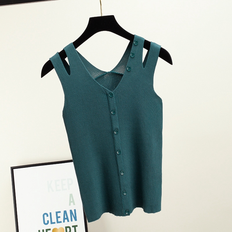 Áo len không tay hở lưng quyến rũ cho nữ | BigBuy360 - bigbuy360.vn