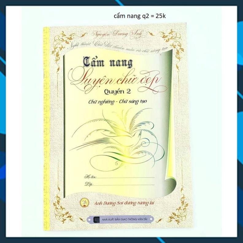 Bộ cẩm nang luyện chữ