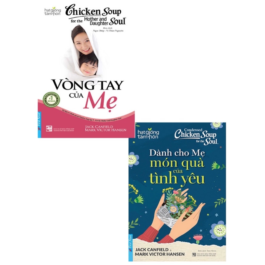 Sách - Combo Dành Cho Mẹ - Món Quà Của Tình Yêu + Vòng Tay Của Mẹ (Bộ 2 Cuốn)