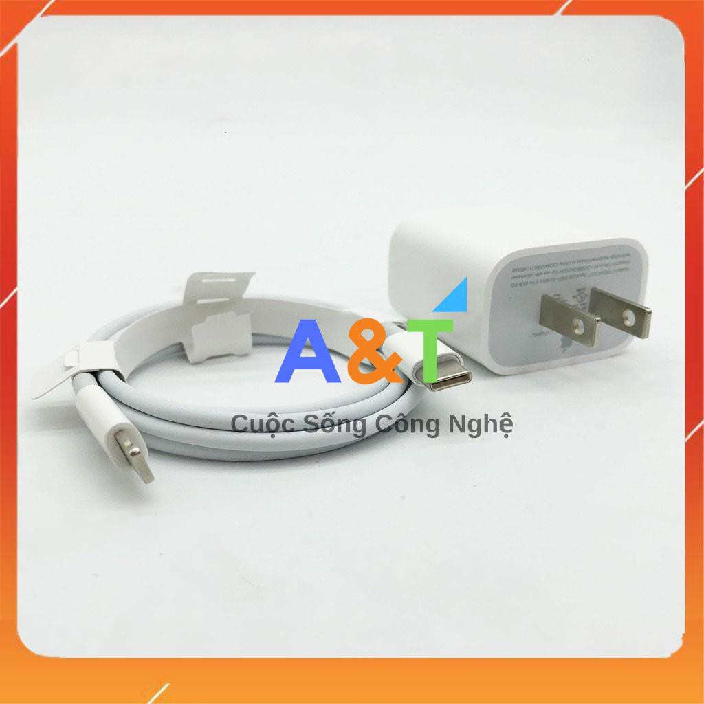 [ BH 12 tháng] Củ Sạc Nhanh Chính Hãng PD 18W USB-C. Cáp Sạc Nhanh USB-C To Lightning phù hợp với máy 8/8P/X/XS/11/11Pro