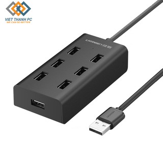 Bộ chia hub usb 2.0 ra 7 cổng chính hãng ugreen 30374 - bảo hành 18 tháng