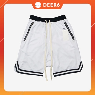 Quần short V lưới Fear Of God FOG màu trắng