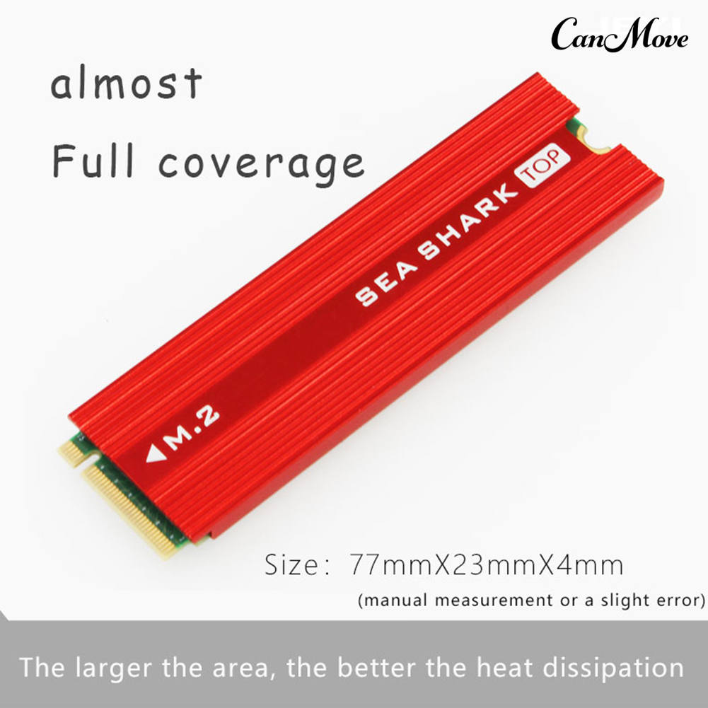 Bộ Tản Nhiệt Ssd Canmve Bằng Hợp Kim Nhôm Nvme Ngff M.2 | BigBuy360 - bigbuy360.vn