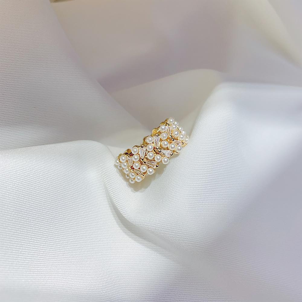 Nhẫn Đồng Sang Trọng Phong Cách Hàn Quốc Cho Nữ