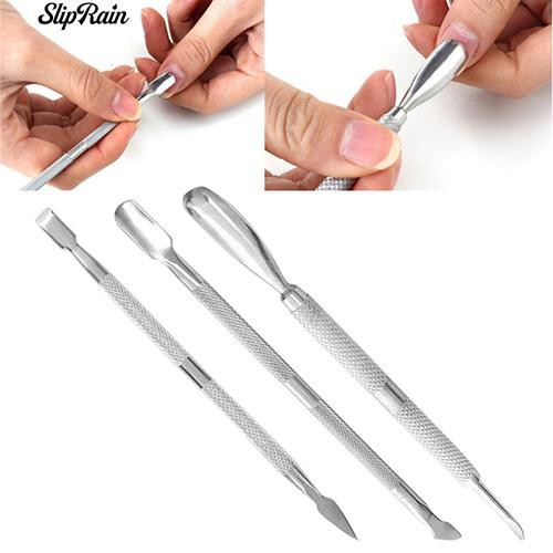 Set 3 Dụng Cụ Làm Móng Bằng Thép Không Gỉ