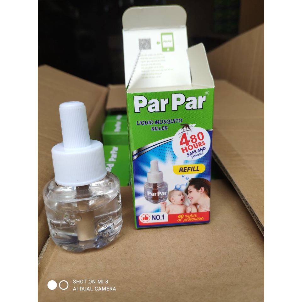 combo 200 lọ tinh dầu parpar loại 2