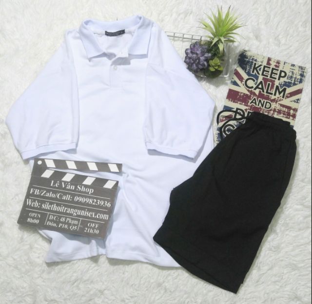 Áo thun Polo trơn có 4 màu (ảnh thật) | BigBuy360 - bigbuy360.vn