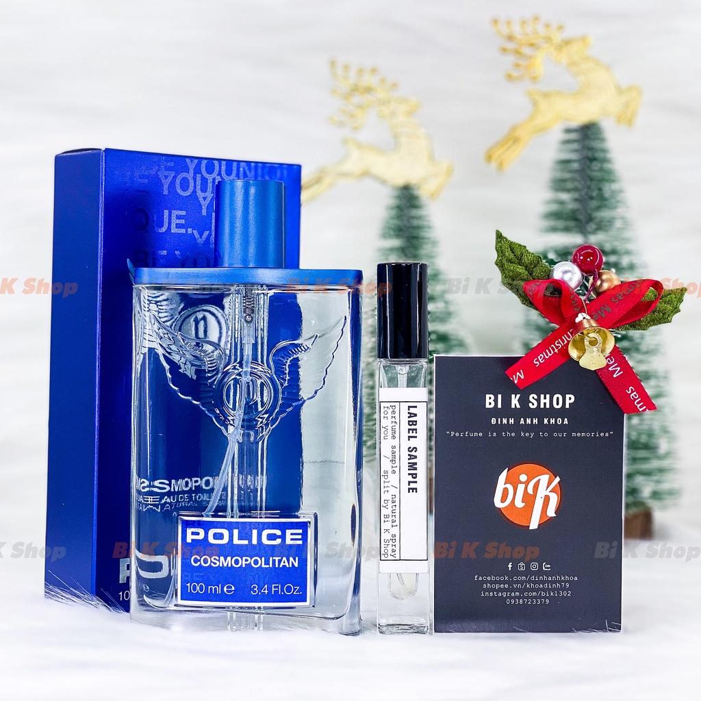 Bi K Shop - Nước hoa nam Police Cosmopolitan [Mẩu thử]
