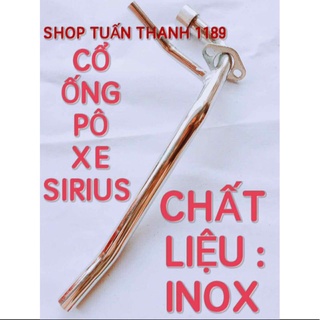 Cổ ống pô sirius inox có lỗ thông hơi