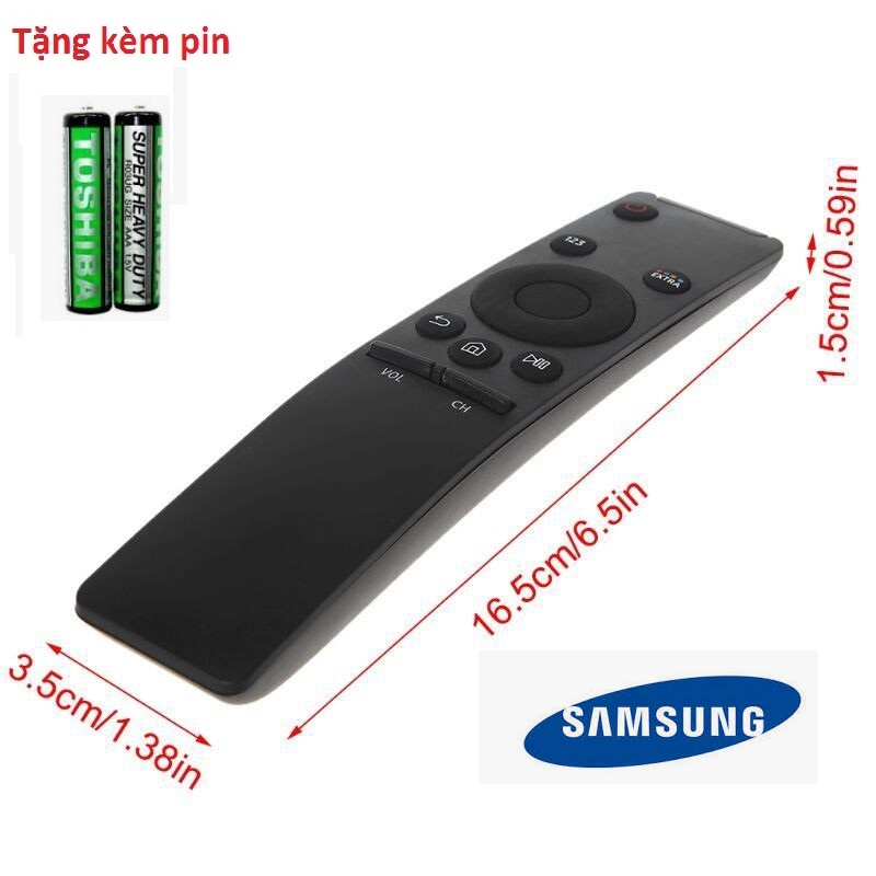 Điều khiển tivi Samsung SMART 4K ULTRA HDTV dòngK5500, KU6000, KU6100, K6300, dòng MUvà những đời tivi tương tự