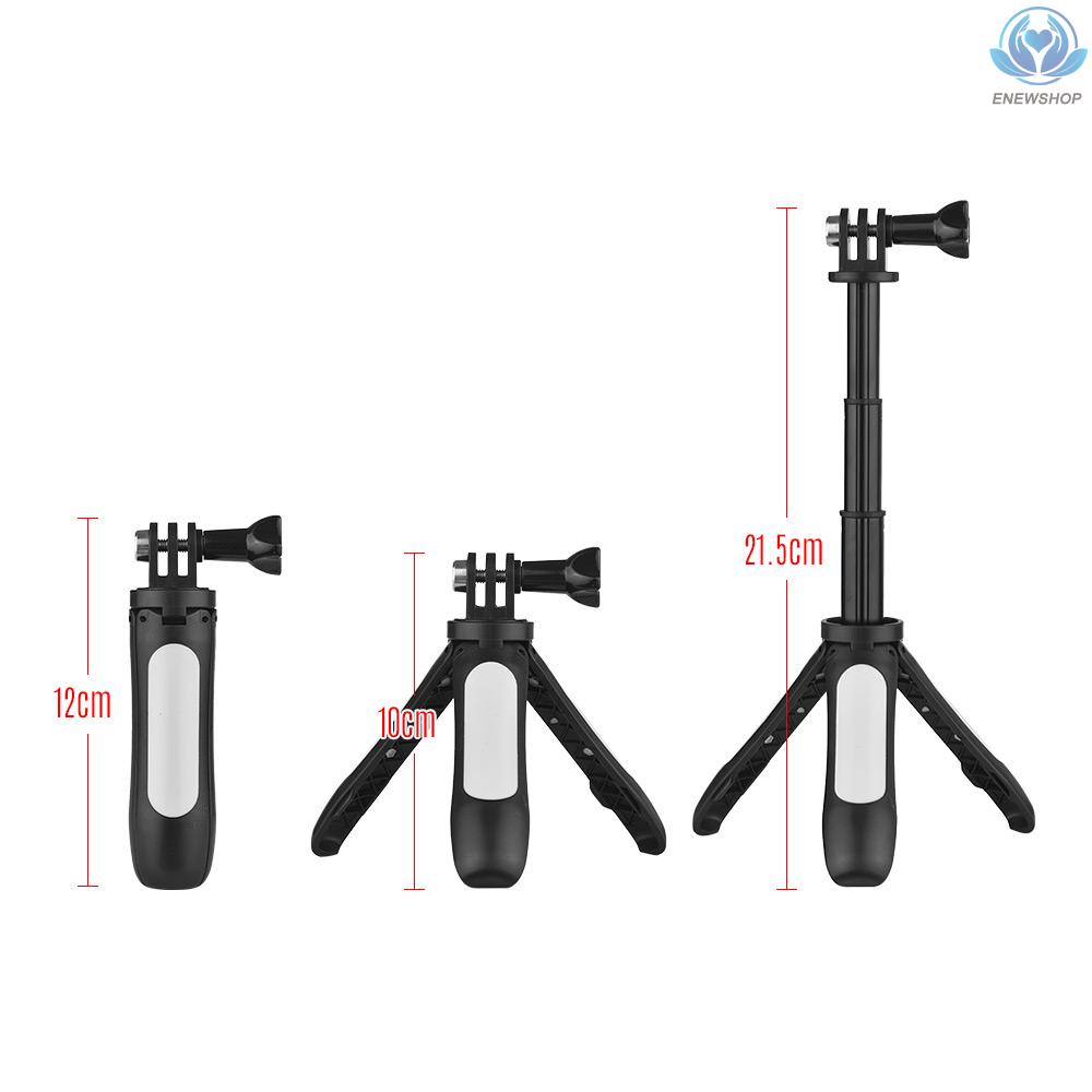 Gậy selfie mini mở rộng có chân đỡ dành cho camera thể thao Gopro Hero 3/5/4/3 + 3 Yi Lite/4k/4k + Sjcam/Andoer/Akas | BigBuy360 - bigbuy360.vn