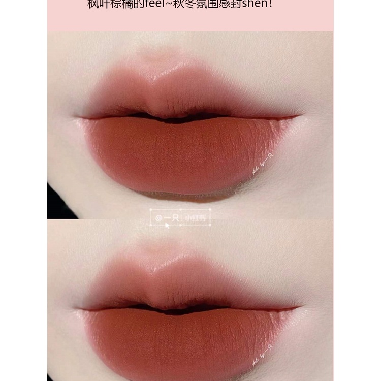 Set 6 Son Kem Lì Mịn Mượt Như Nhung Kháng Nước Và Lâu Trôi Dễ Thương Kèm Hộp Quà