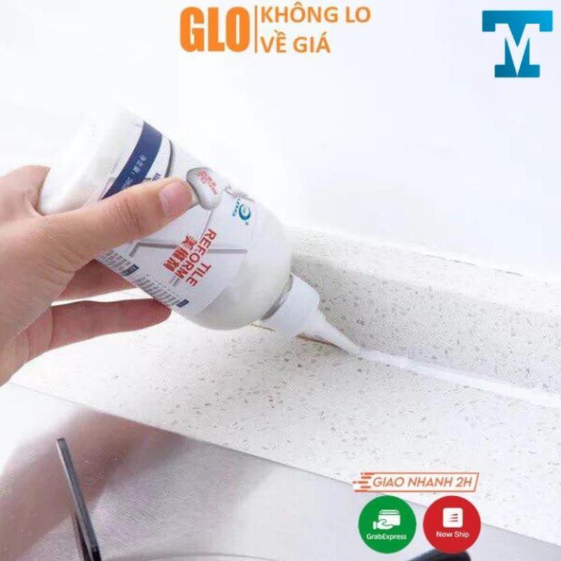 Sơn Kẻ Chỉ Gạch Nền Nhà, Keo Chà Ron Sứ Đa Năng Công Nghệ Hàn Quốc Tile Reform 180ml