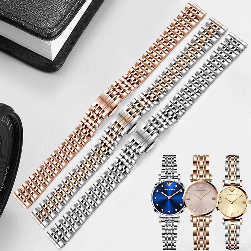 Dây Đeo Tay Bằng Thép Không Gỉ Thời Trang Unisex DW Tissot Armani